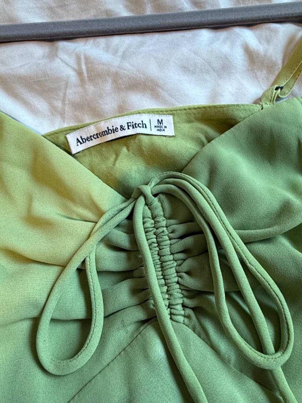 Abercrombie Cinch Front Slip Mini Dress - Picture 6 of 6